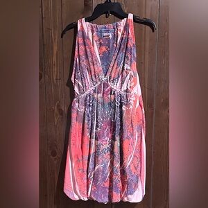 Daniel Benjamin floral collage print dress